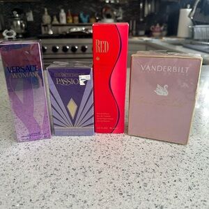 Lot of 4 Perfumes